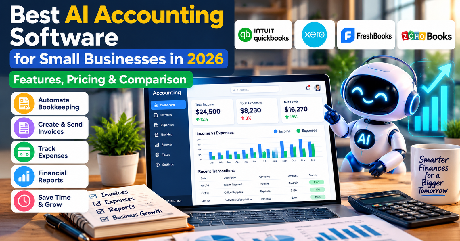 AI Accounting Software for Small Businesses